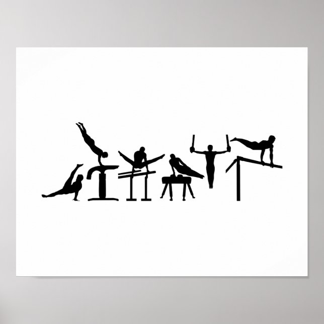 Poster Hexathlon à six combats (Devant)