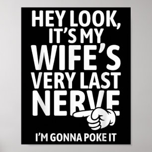 Poster Hey Regarde Ses Filles Très Dernière Nerve Je Vais
