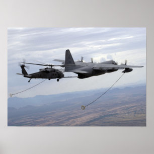 Poster HH-60 Pave Hawk & C-130