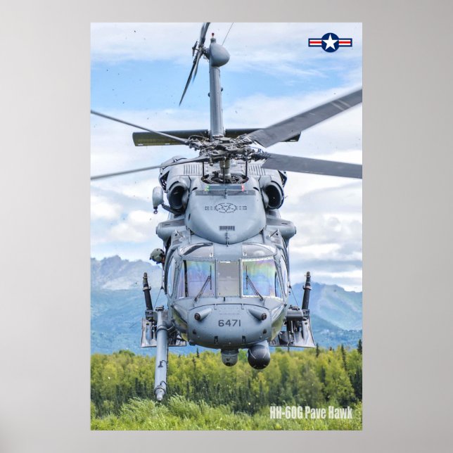 POSTER HH-60G PAVE HAWK (Devant)