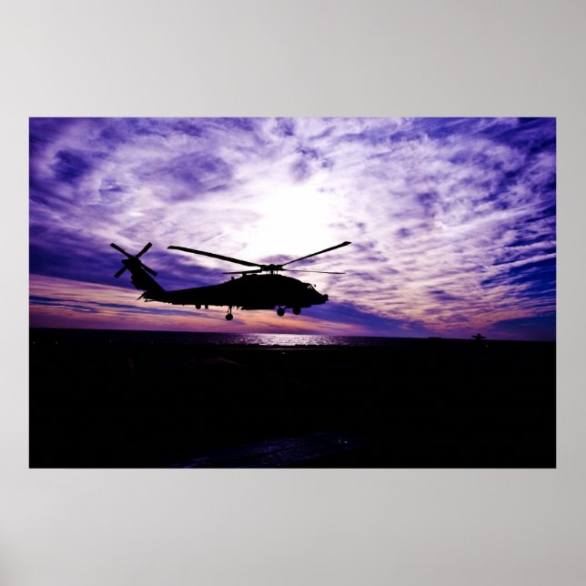 Poster HH-60H Secourt Hawk (Devant)