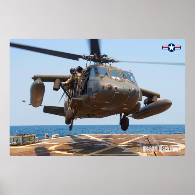 POSTER HH-60M BLACKHAWK (Devant)