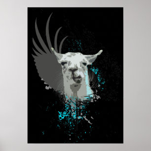 Poster hi-fi llama.