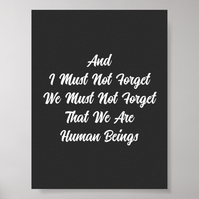 Poster Hi Ren Êtres humains (Devant)