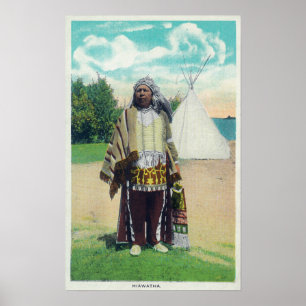 Poster Hiawatha Portrait # 2
