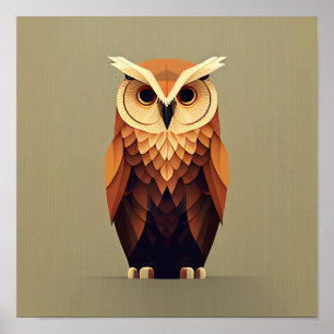 Poster Hibou
