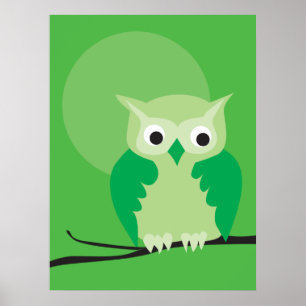 Poster hibou 3