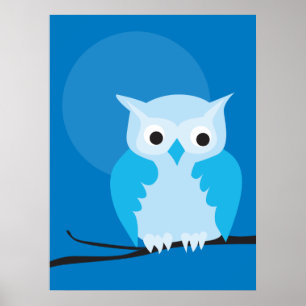 Poster hibou 4
