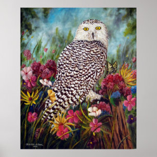 Poster Hibou de Milou