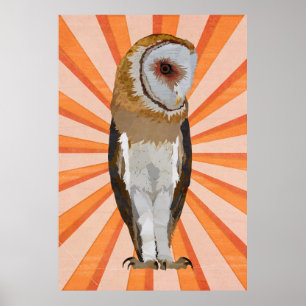 POSTER HIBOU DE NOVEMBRE