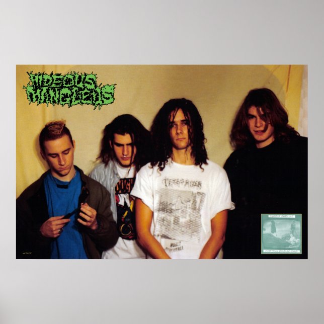 Poster Hideous Mangleus "UnEarthing..." (Devant)