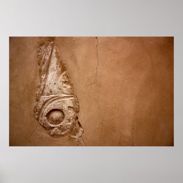 Poster Hiéroglyphe partiel (Devant)