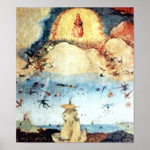 Poster Hieronymus Bosch - Chute des anges rebelles