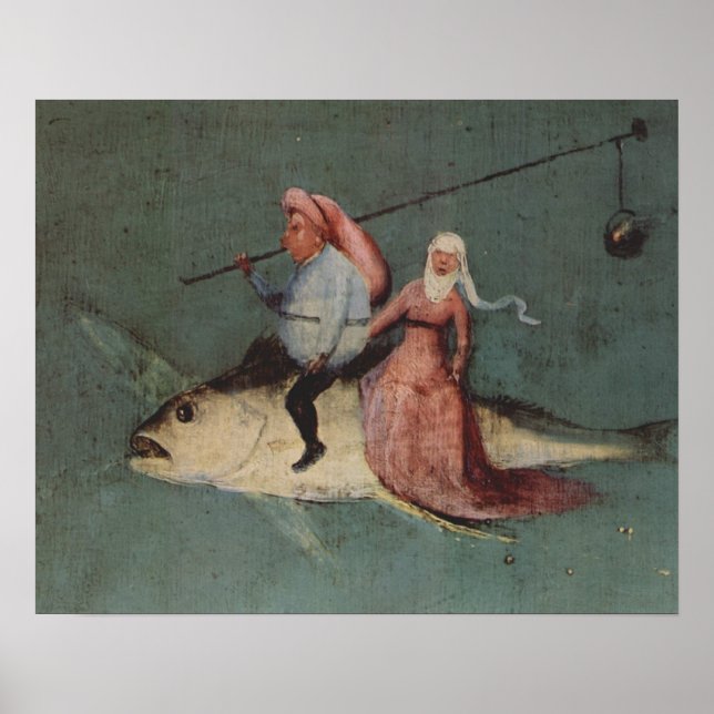 Poster Hieronymus Bosch peinture art (Devant)