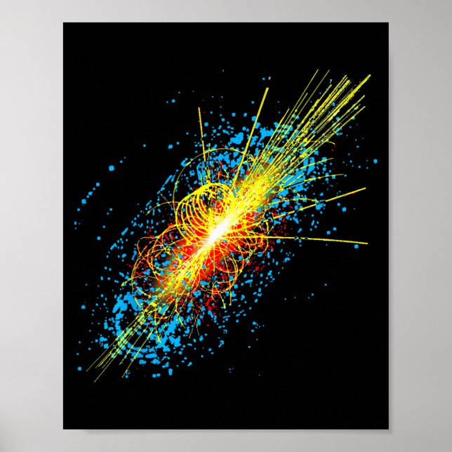 Poster Higgs Boson Particle Quantum Theory Sci Fi Shirt F (Devant)