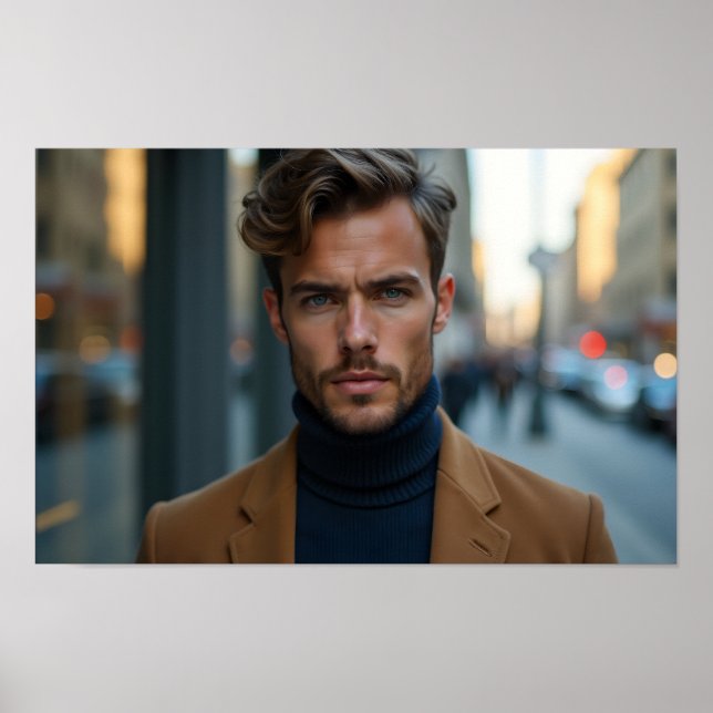 Poster High-End Men's Business Suits (8K) (Devant)