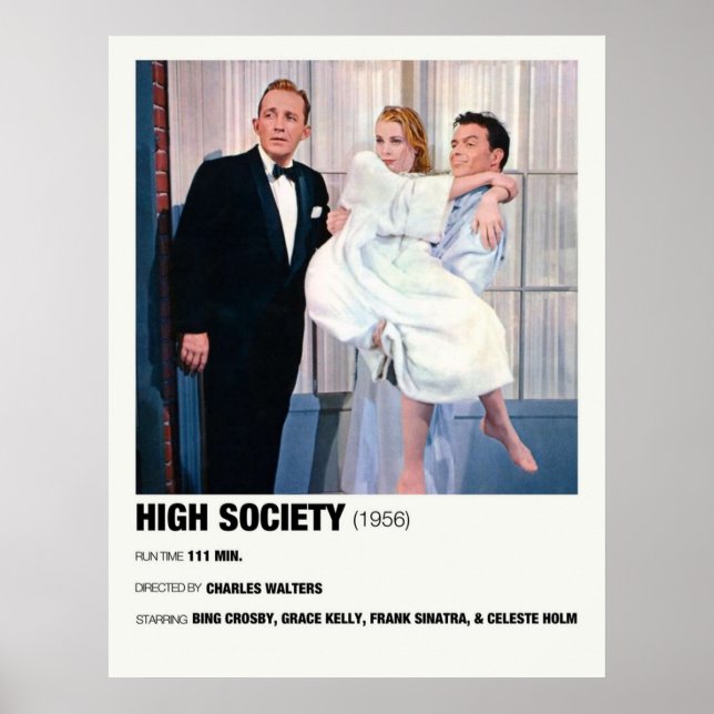 Poster High Society 1956 Film alternatif (Devant)