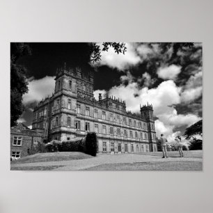 Poster Highclere Castle Downton Abbey Angleterre Royaume-