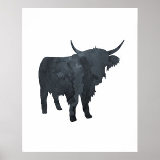 Poster Highland Cattle