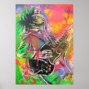 Poster Highway to hell - the feel of music by RobSky