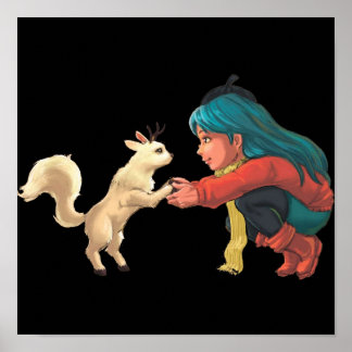 Poster Hilda Twig est un cadeau mignon avec une touche dé