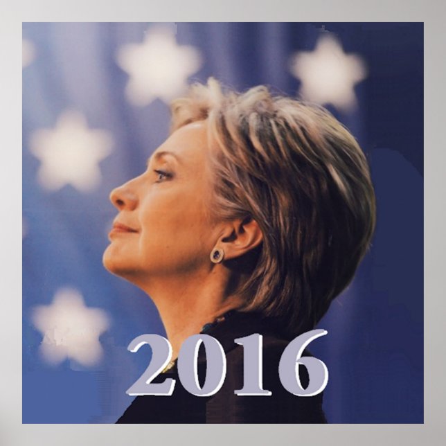 POSTER HILLARY 2016 (Devant)