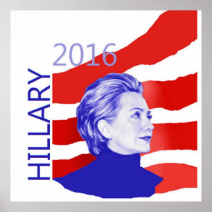 Poster Hillary Clinton 2016