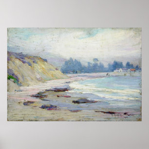 Poster Hills - Paysage marin