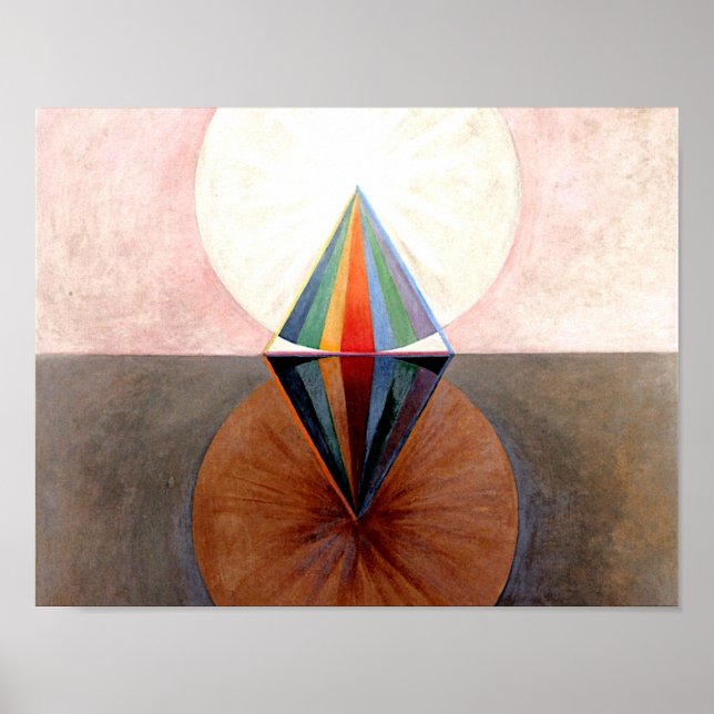 Poster Hilma Af Klint Le Cygne No 12 (Devant)
