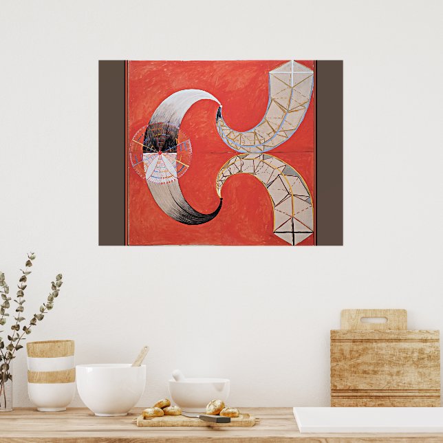 Poster Hilma af Klint - Le Swan No. 09 (Cuisine)