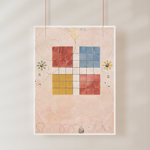 Poster Hilma Af Klint, Les Dix Plus Grands N°10, Art Abst