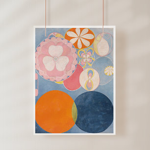 Poster Hilma Af Klint, Les Dix Plus Grands N°2, Art Abstr