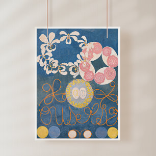 Poster Hilma Af Klint, Les Dix Plus Grands No1, Art Abstr