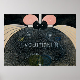 Poster Hilma af Klint - L'évolution