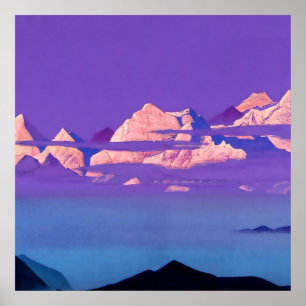 Poster "Himalaya 1933" par Nicholas Roerich