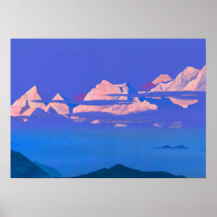 Poster Himalaya par Nicholas Roerich