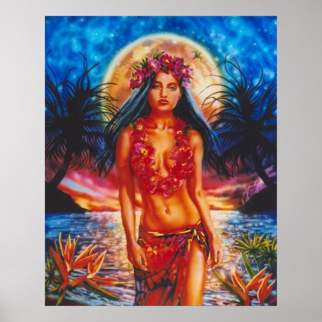 Poster Hina par Lisa Iris (Devant)