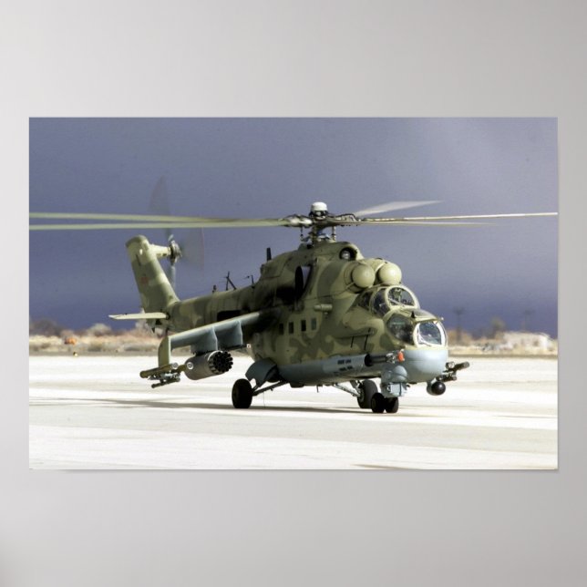 Poster Hind MI-24 (Devant)