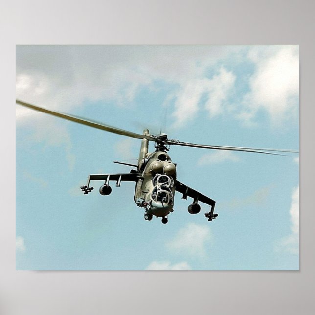 Poster Hind MI-24 (Devant)