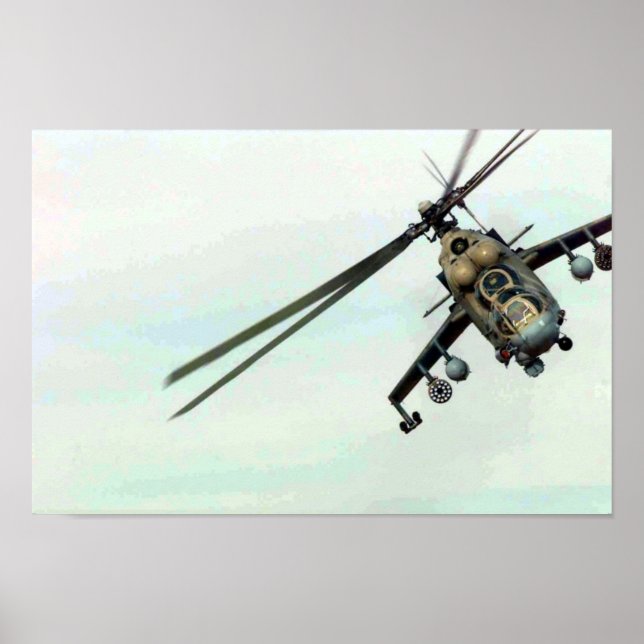 Poster Hind MI-35 (Devant)