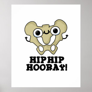 Poster Hip Hip Hop Funny Anatomy Pun