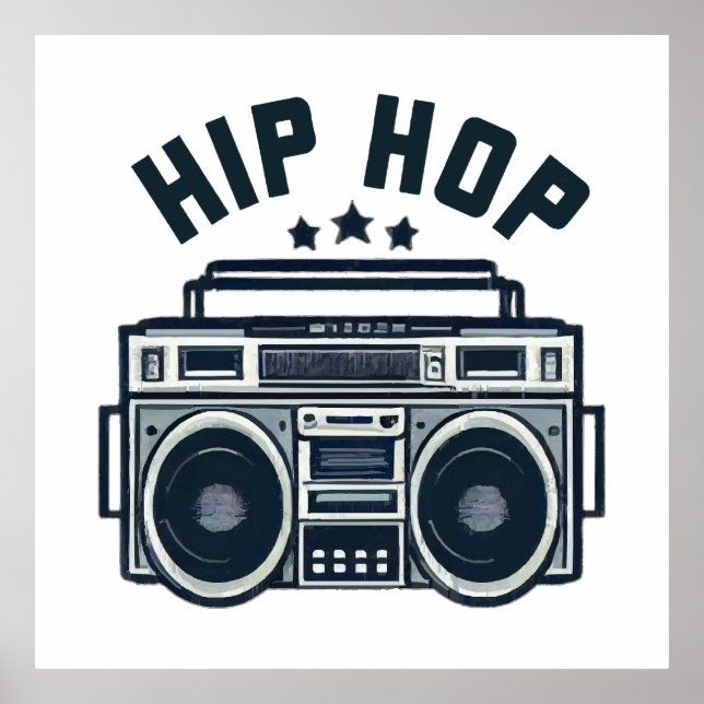 Poster Hip hop (Devant)