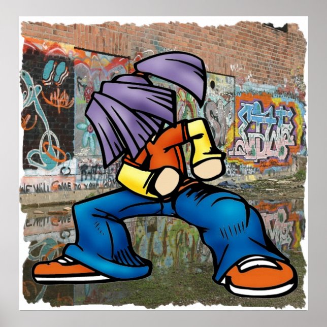 poster Hip hop (Devant)