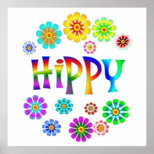 POSTER HIPPIE