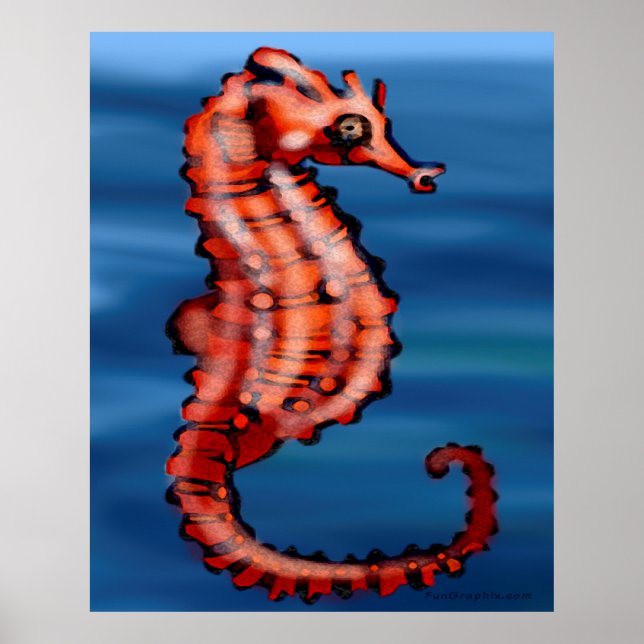 Poster Hippocampe (Devant)