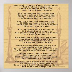 Poster Hirams Poem.
