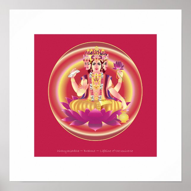 Poster hiranyaGarbha (Devant)
