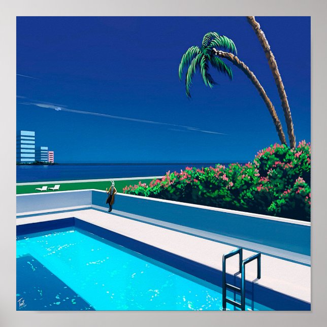 Poster Hiroshi nagai (Devant)