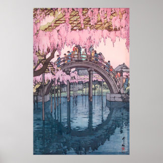 Poster Hiroshi Yoshida – Kameido Bridge (1927)