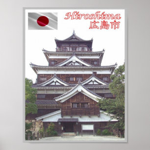 Poster Hiroshima - Japon -